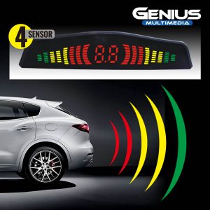 Kit de 4 sensores de reversa Genius