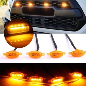 Luces led universales para rejilla de auto