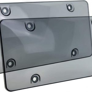 PROTECTOR AHUMADO PARA PLACA DE AUTO