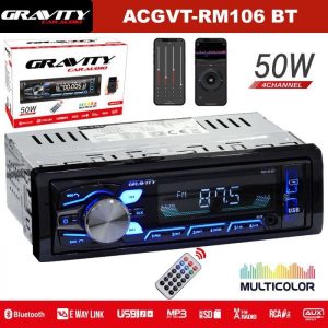 RADIO SENCILLO 1DIN GRAVITY /  ACVG-TM106 BT